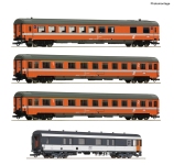 Roco 6200077 - H0 - 4-tlg. Set Personenwagen Arlberg-Express, ÖBB, Ep. IV - Set 1